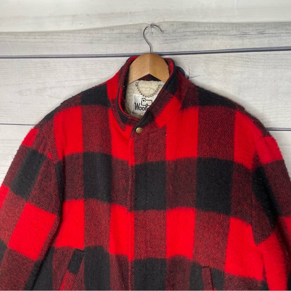 Woolrich Buffalo plaid bomber jacket XL - Picture 9 of 14